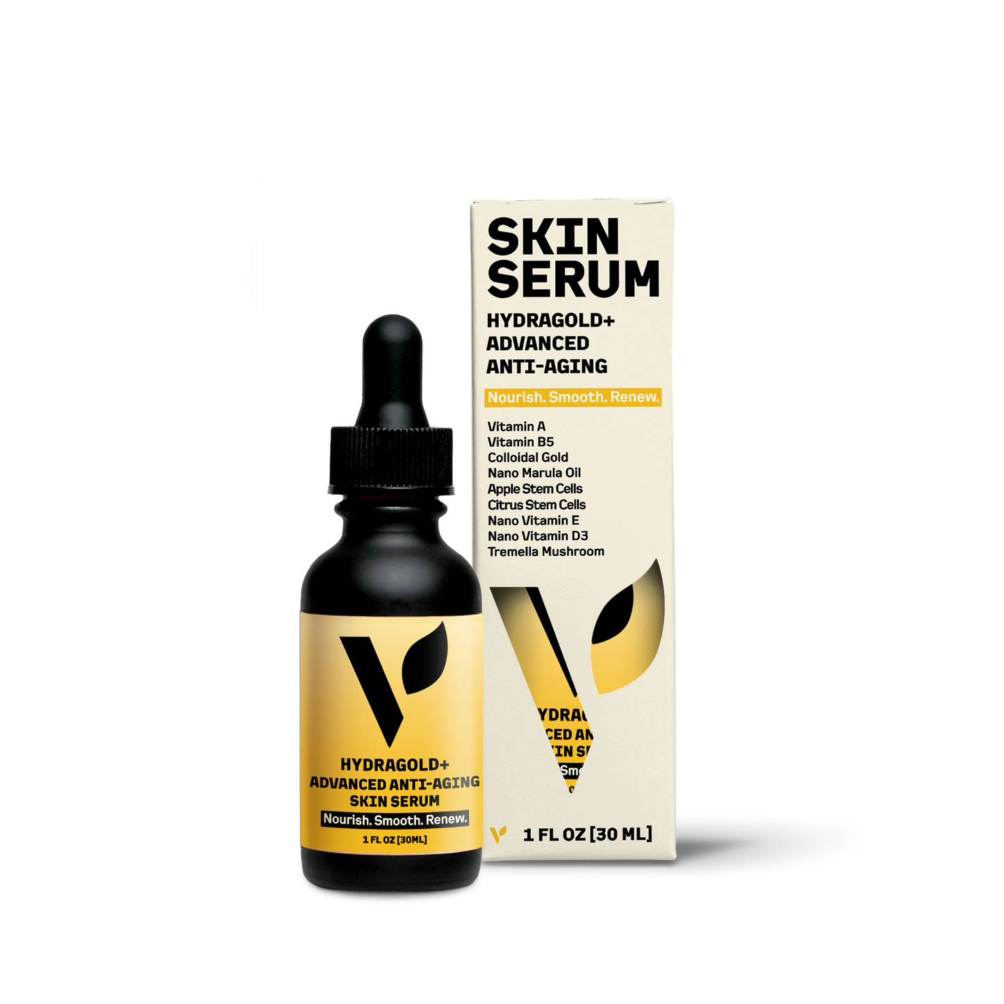 Skin Serum Hydragold + Advanced Anti-Aging, 1oz