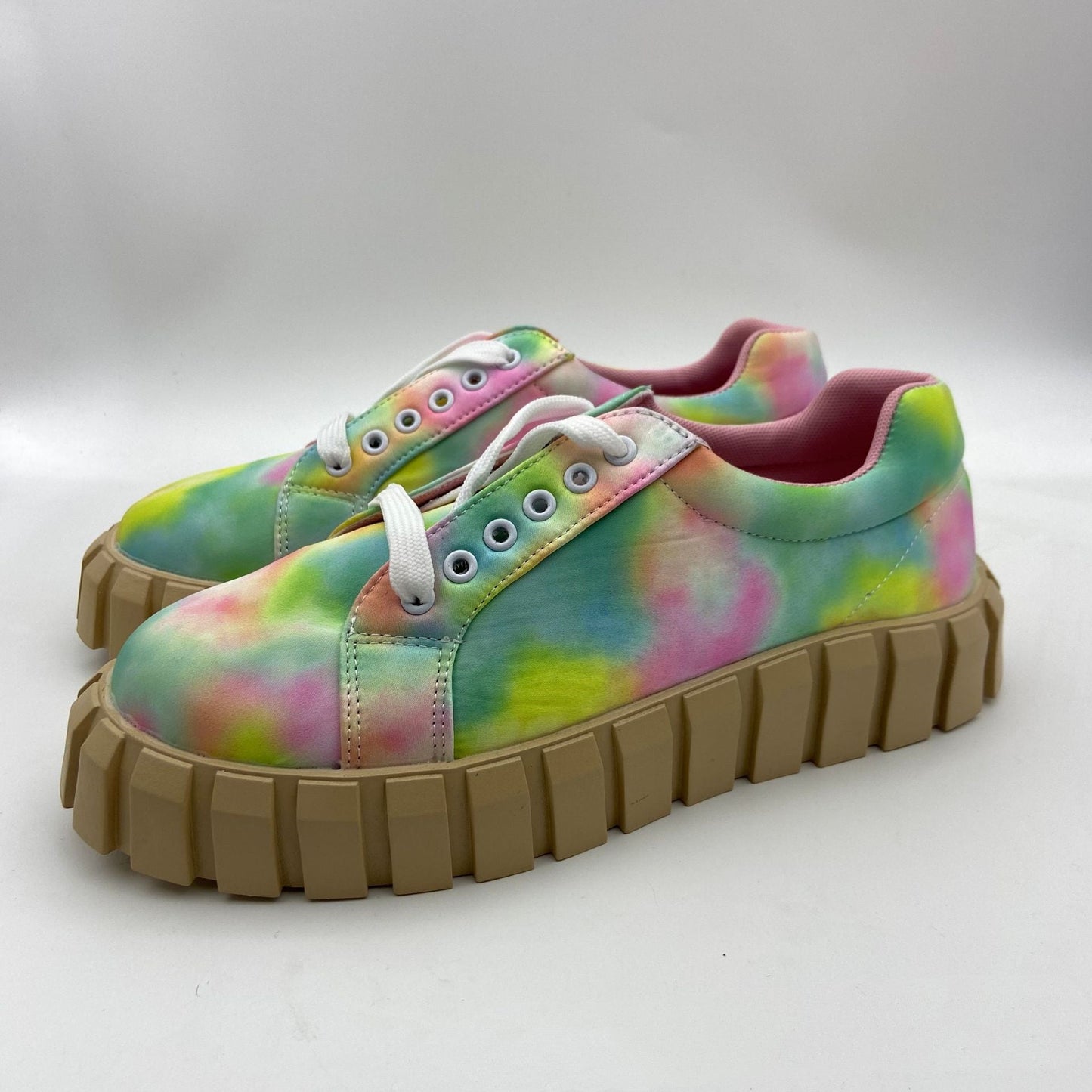 Canvas Platform Sneakers