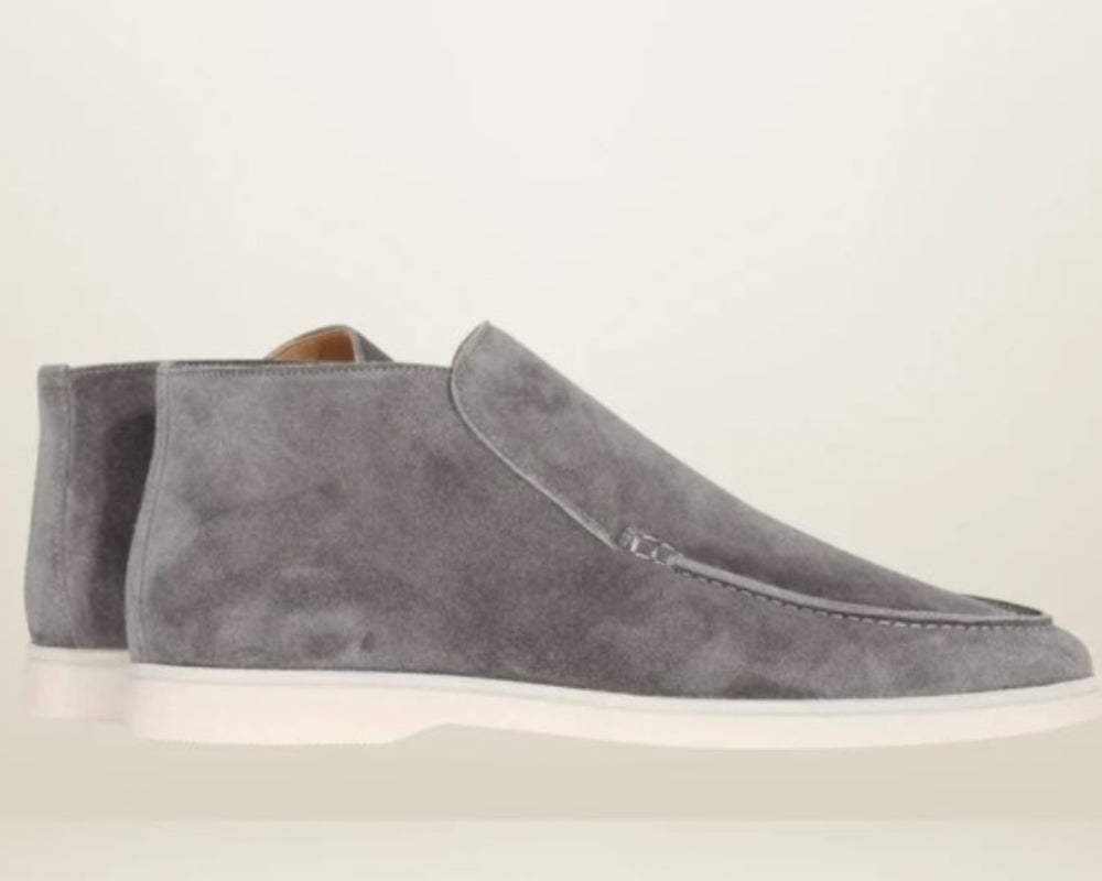 Retro Flat Ankle-length Loafers