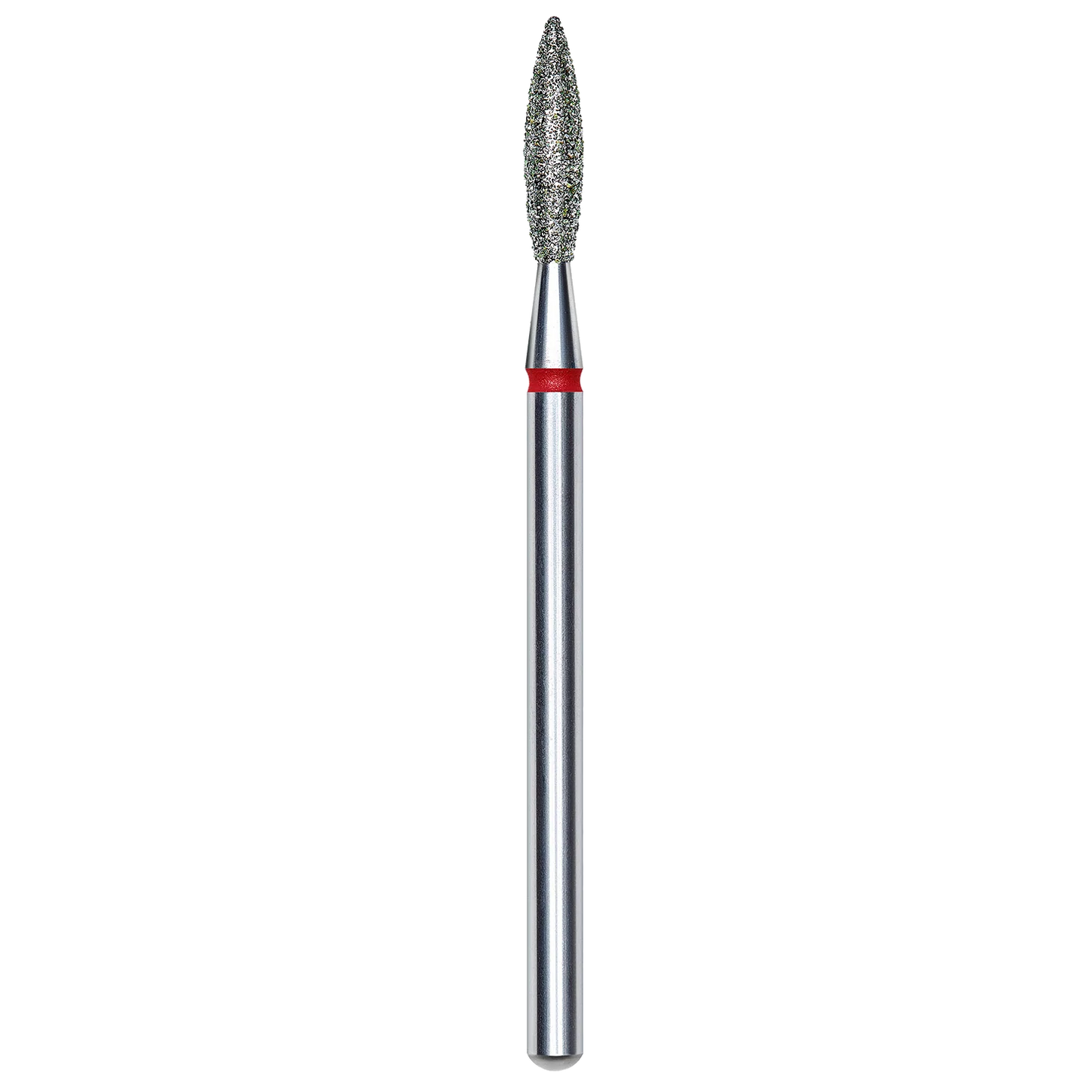 Staleks - Diamond Nail Drill Bit "Flame" Red, 2.3 mm (FA10R023/10)