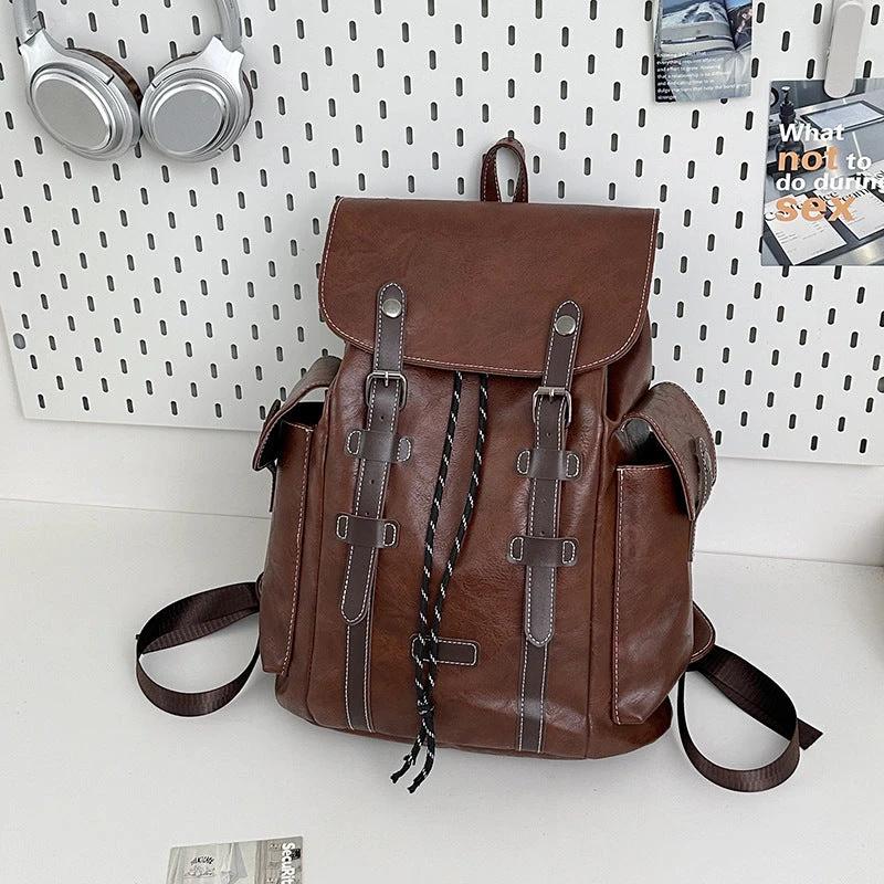 Fashion Casual Large Capacity Retro Trendy Outdoor Men's Travel Backpack