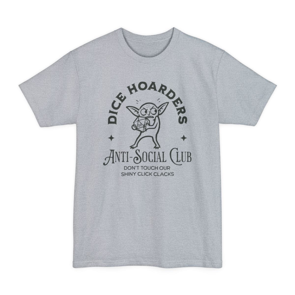 Dice Hoarders Anti-Social Club Tall T-Shirt
