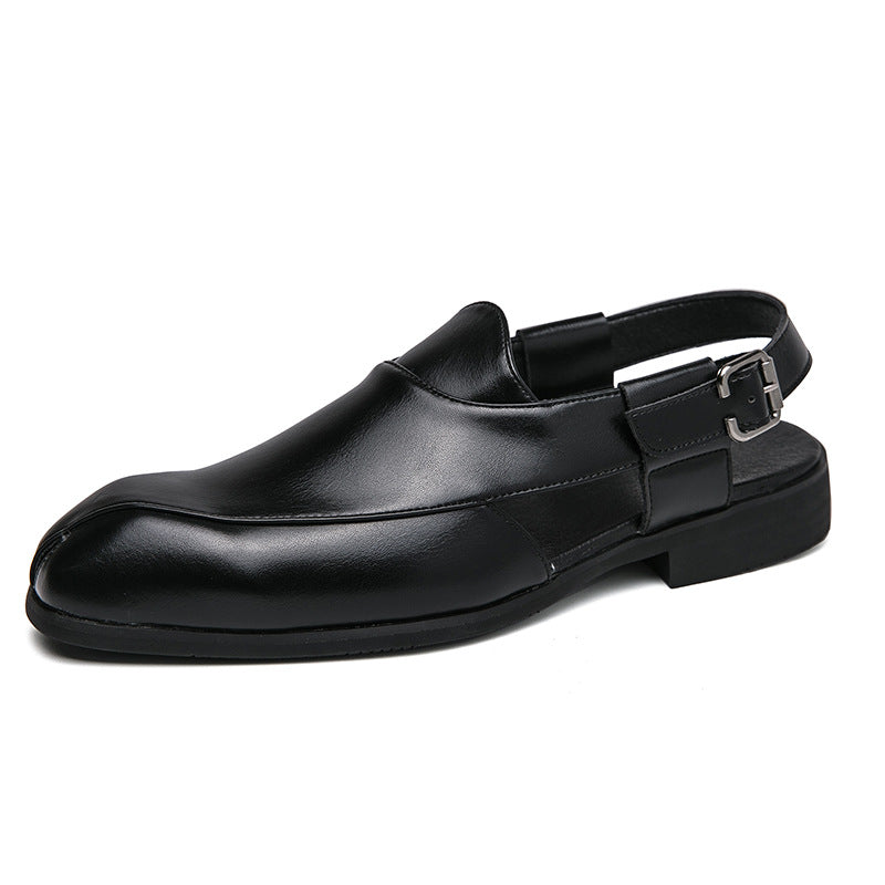 Men's British Style Leather Sandals
