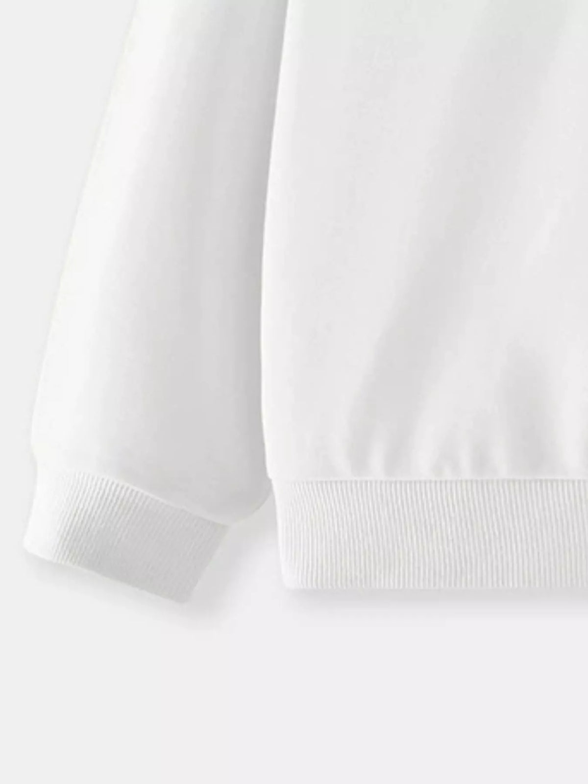 Children's Casual Solid Color Crew Neck Sweatshirt