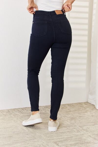 Judy Blue Full Size Garment Dyed Tummy Control Skinny Jeans up to 24W