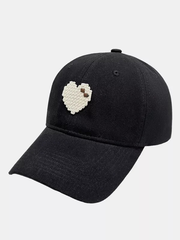 Heart Adjustable Baseball Cap