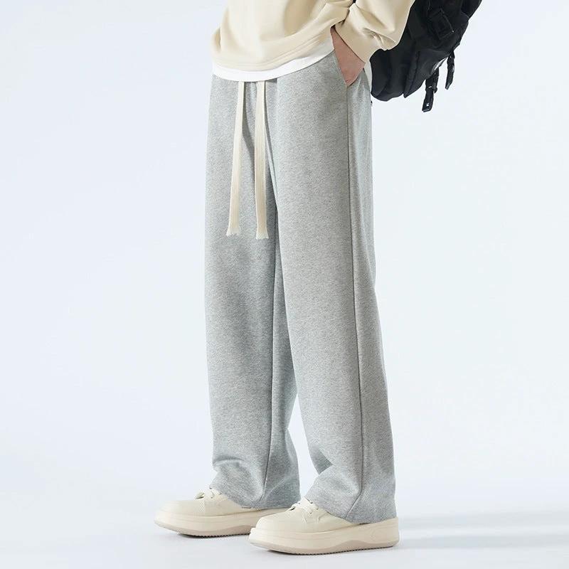 Men's Loose Casual Draping Wide Leg Sports Sweatpants