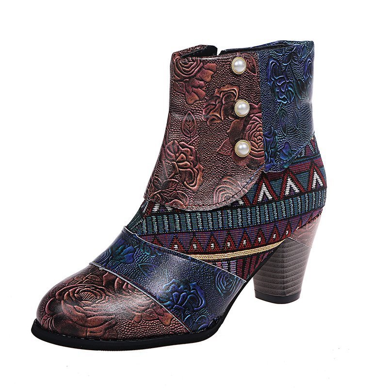 Women's Bohemian Martin Boots National Style