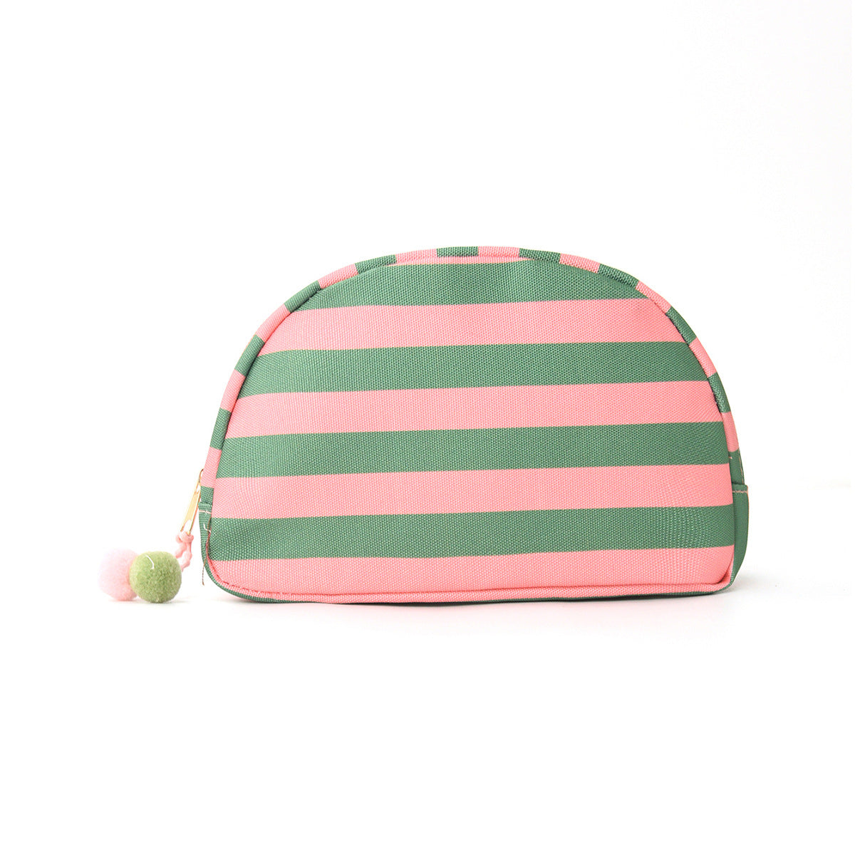 Striped Fashionable Shell-Shaped Makeup Bag