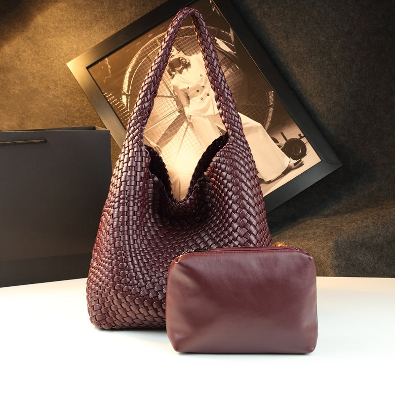 Handwoven Vintage Tote Handbag