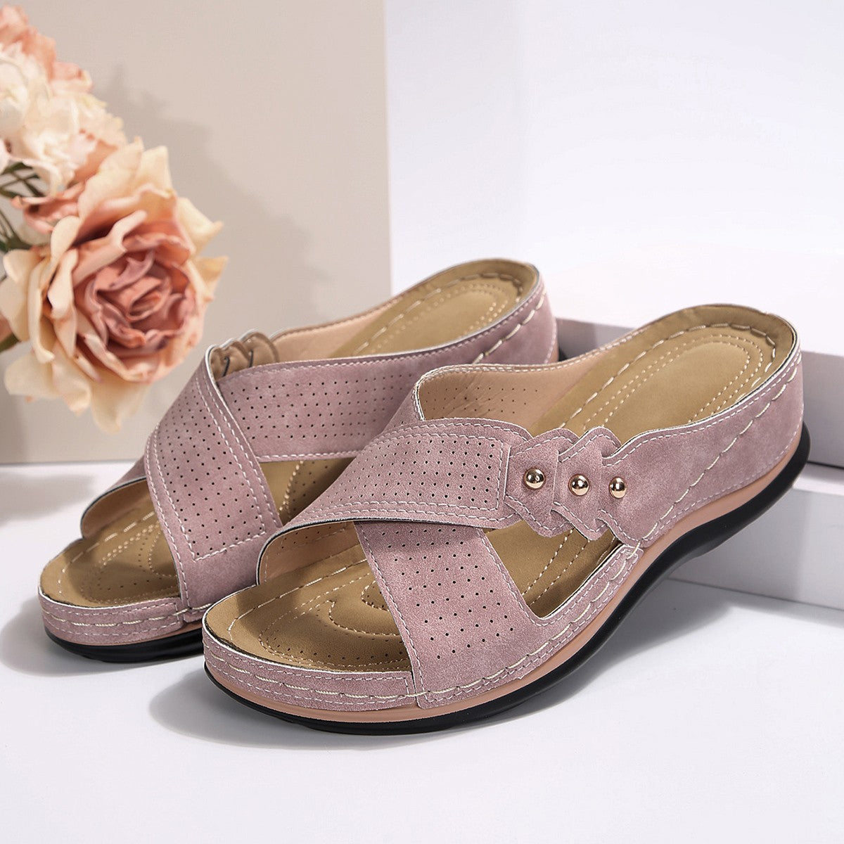 Flat Bottom Non-Slip Slippers