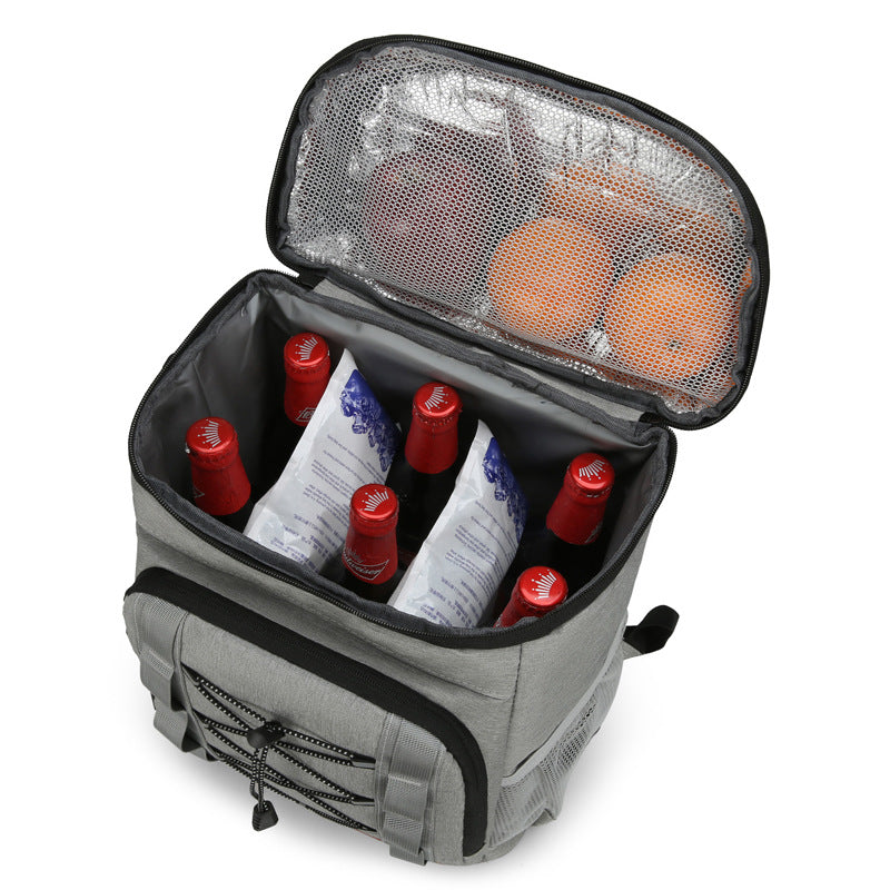 Camping Multifunctional Picnic Backpack Thick Aluminum Foil Big Ice Bag