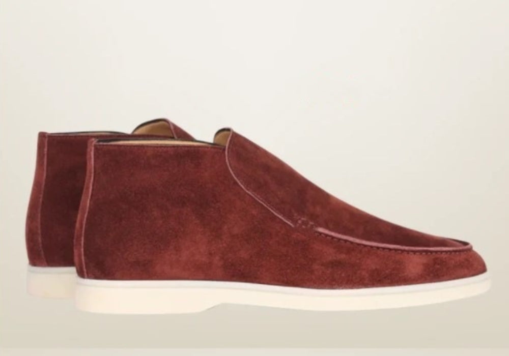 Retro Flat Ankle-length Loafers