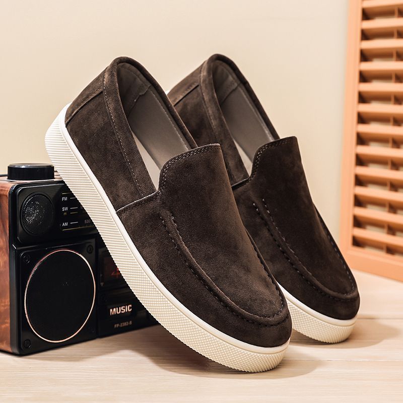 Mens Casual Single-strap Canvas Shoes