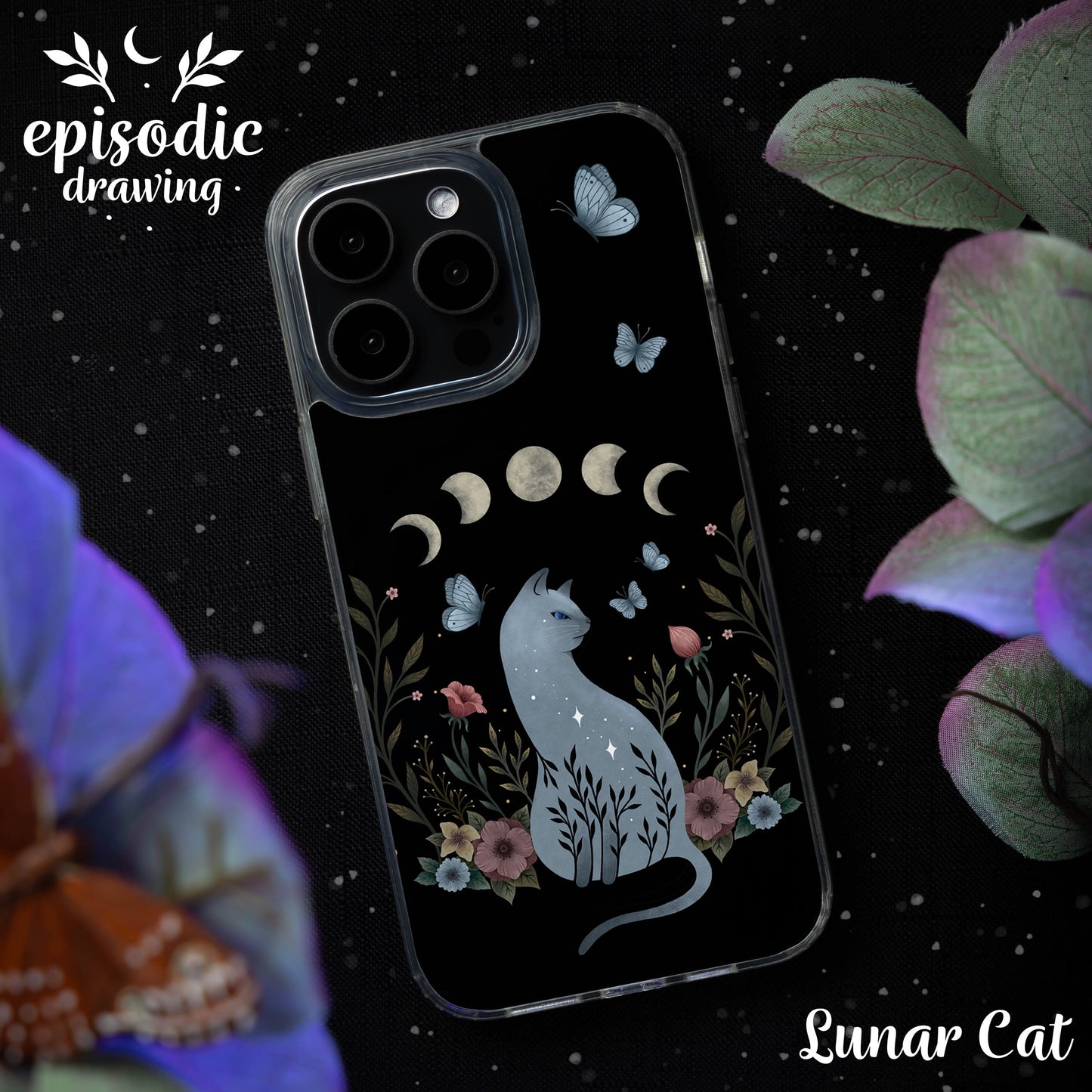 Episodic Drawing Enchanted Collection HD Apple iPhone 15 Series Mag-Safe Phone Case