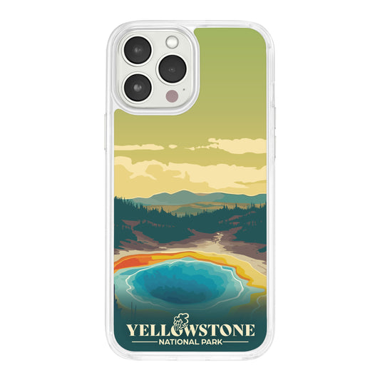 National Parks Yellowstone HD Apple iPhone 16 Mag-Safe Phone Case
