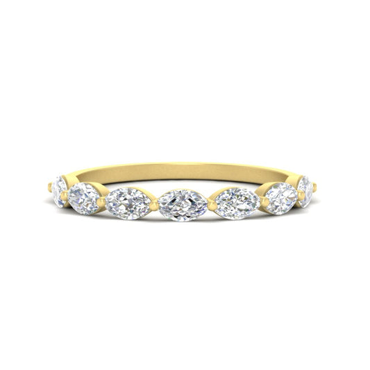 7 Stone Marquise East West 1 Carat Band