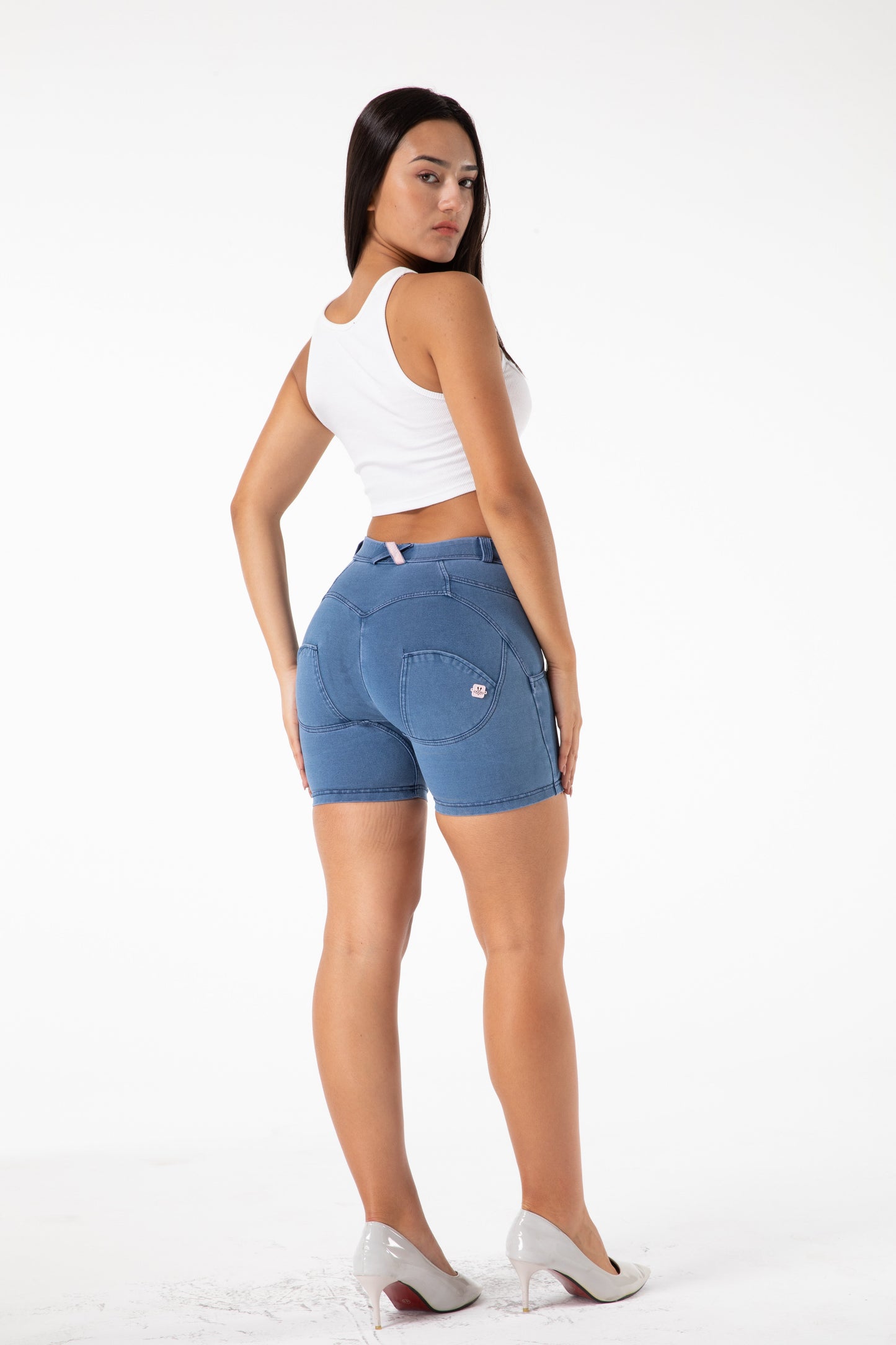 Pantalones Cortos de Gimnasio para Mujer Scrunch Butt Lift – Ajuste de Compresión Push-Up