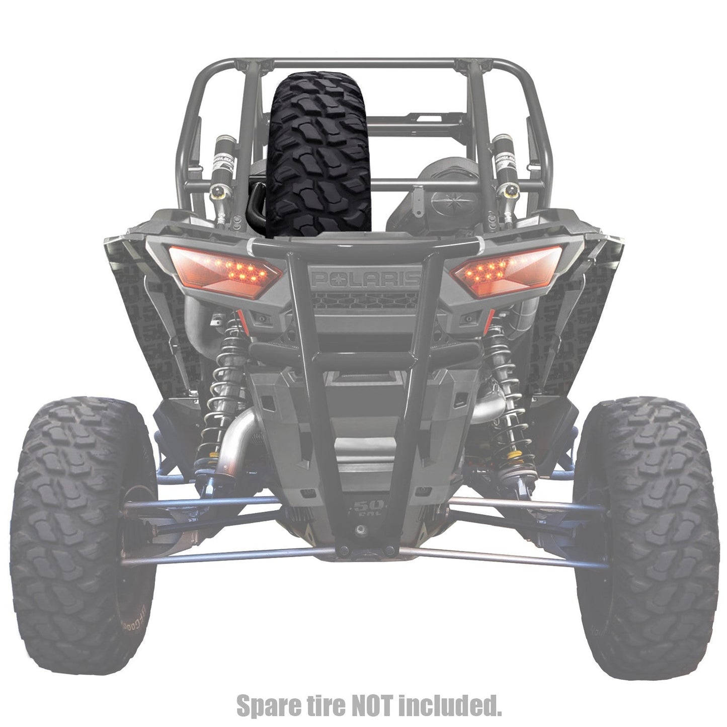 Bed Mount Clamp on Spare Tire Mount Polaris RZR XP1000