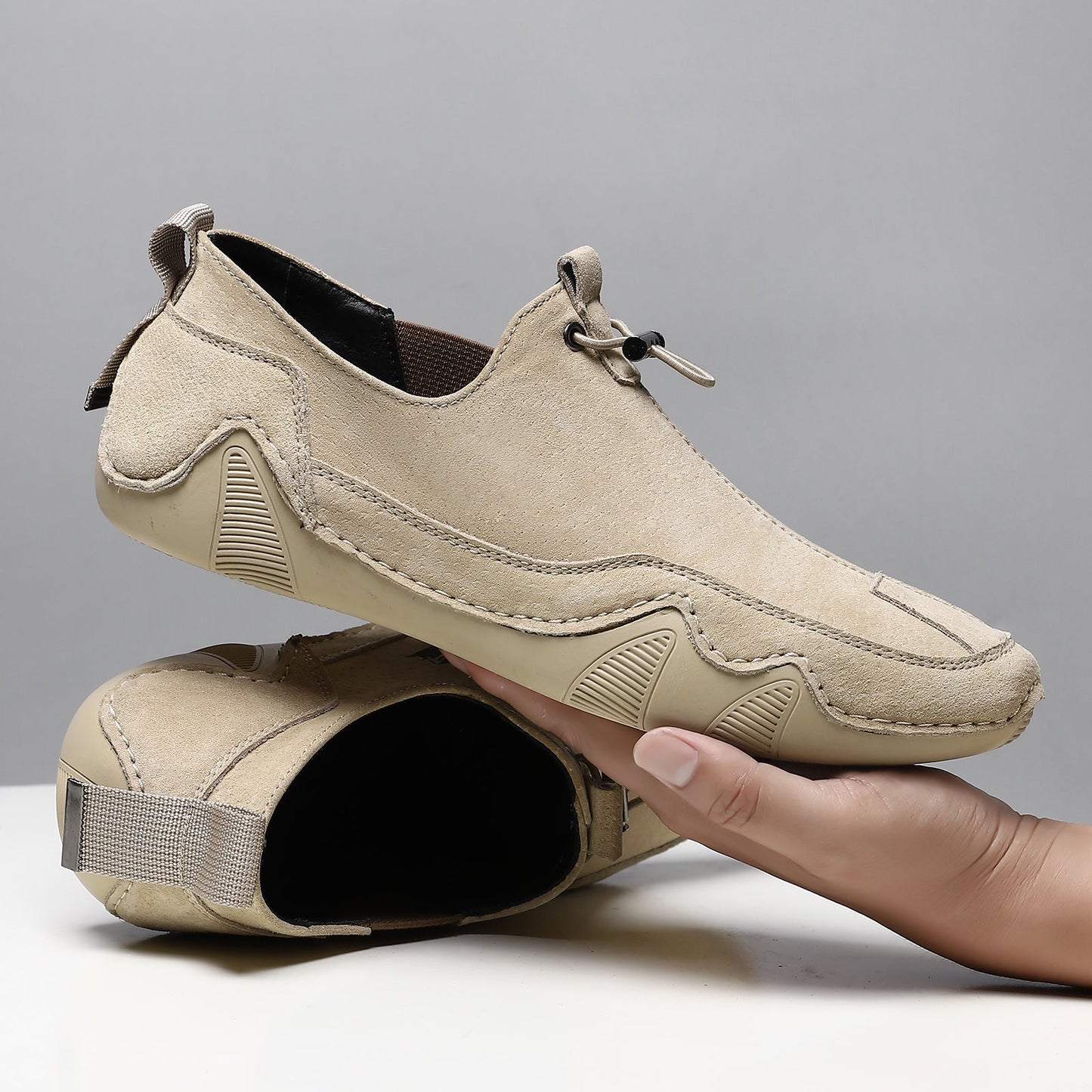 Men's Leather Casual Flats