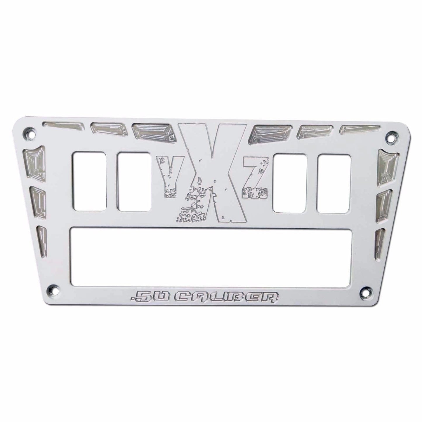 YXZ 1000R Custom CNC 4 Switch Dash Panel