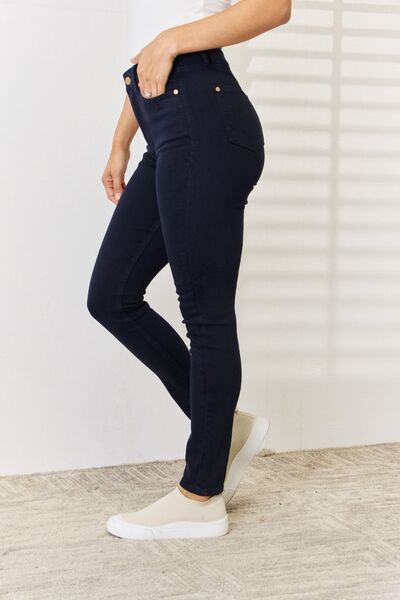 Judy Blue Full Size Garment Dyed Tummy Control Skinny Jeans up to 24W