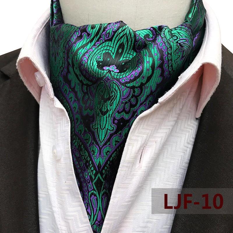 Men's Jacquard Polyester Scarf