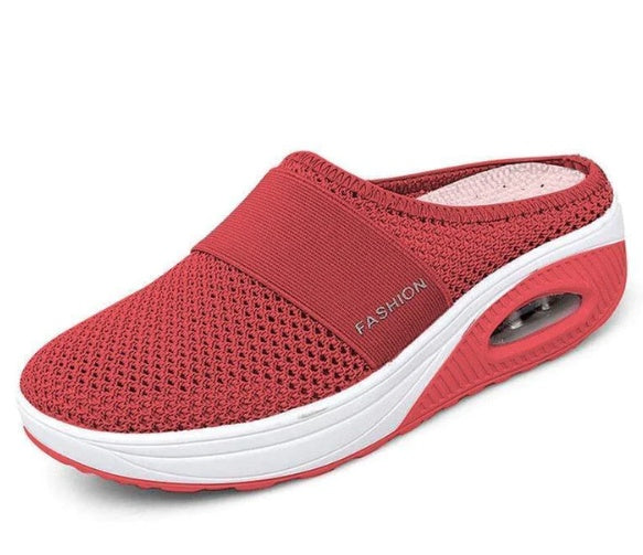 Women's Mesh Slippers Outdoor Air Cushion Shoes