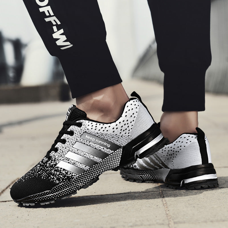 Sports Casual Fly Woven Sneakers