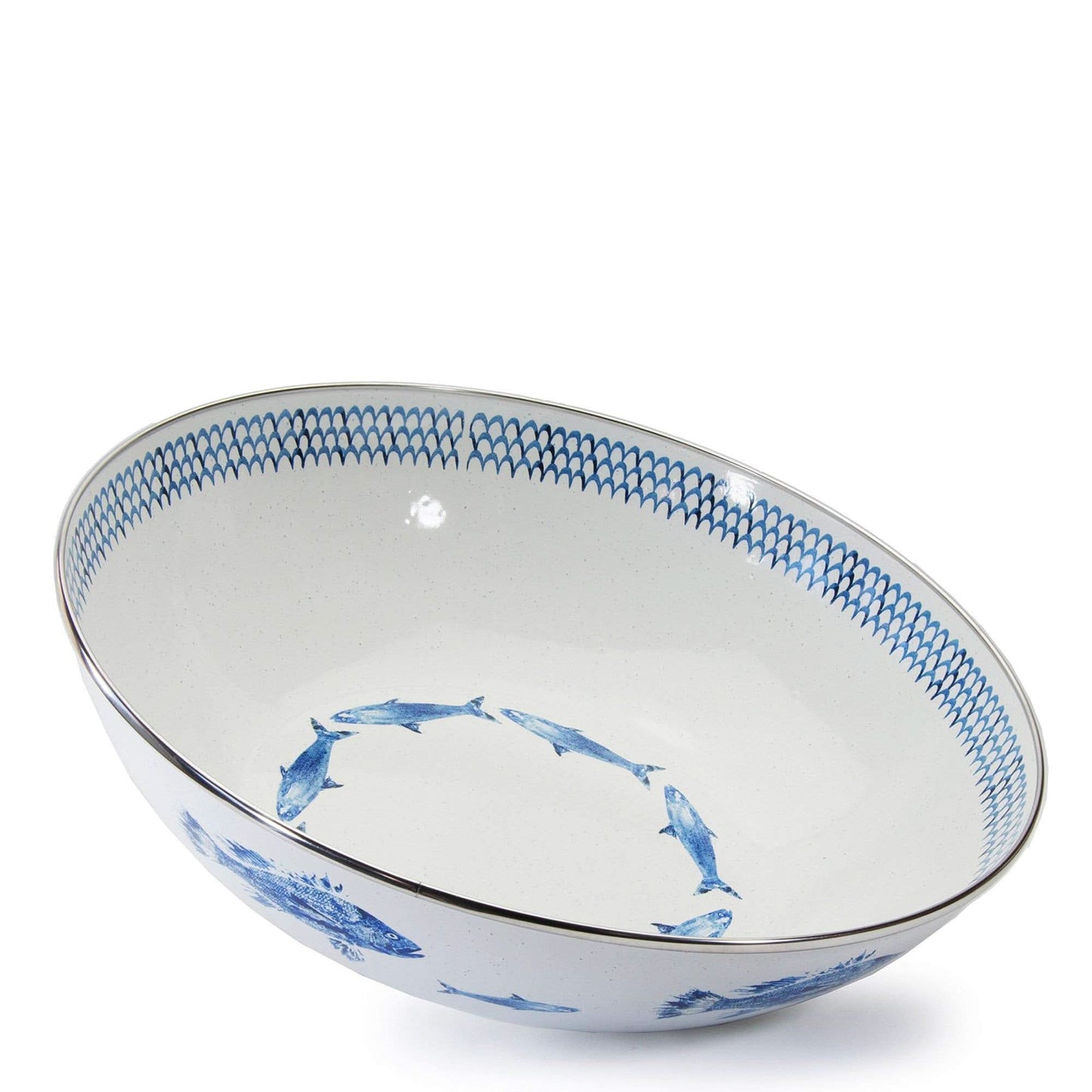 Golden Rabbit Enamelware Catering Bowl