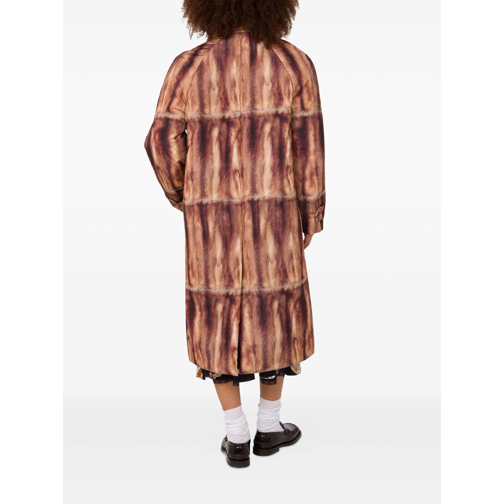 Moschino Brown Coats - Oversized Coats Women