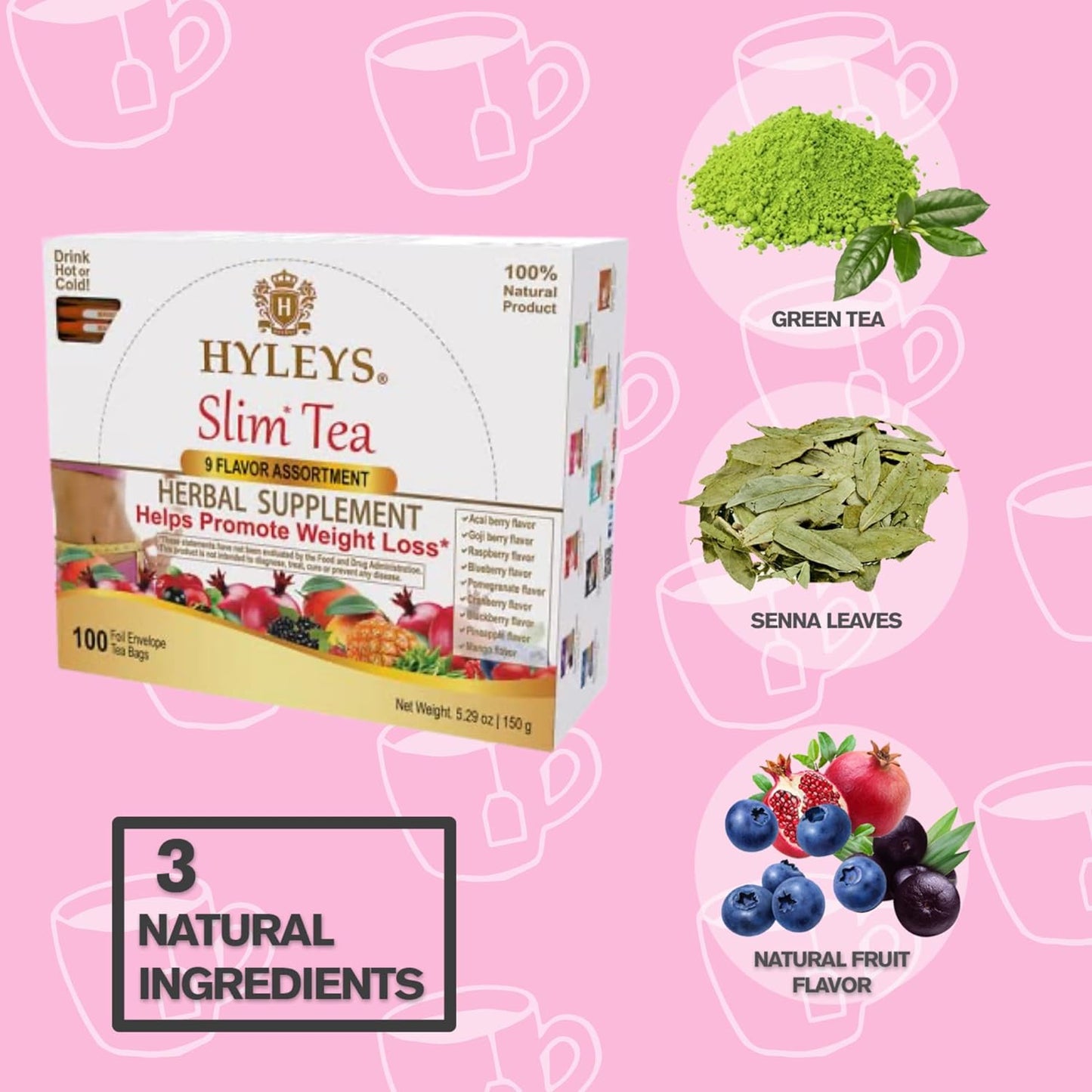 Pineapple Detox Slimming Tea