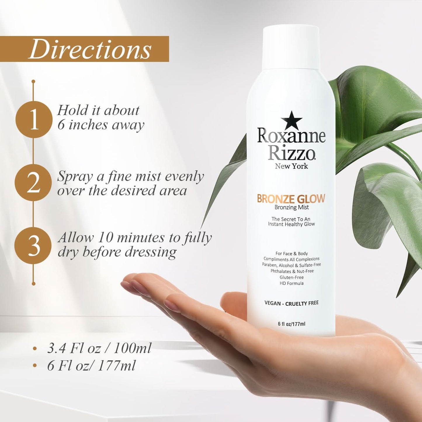 Roxanne Rizzo Bronze Glow 6 oz