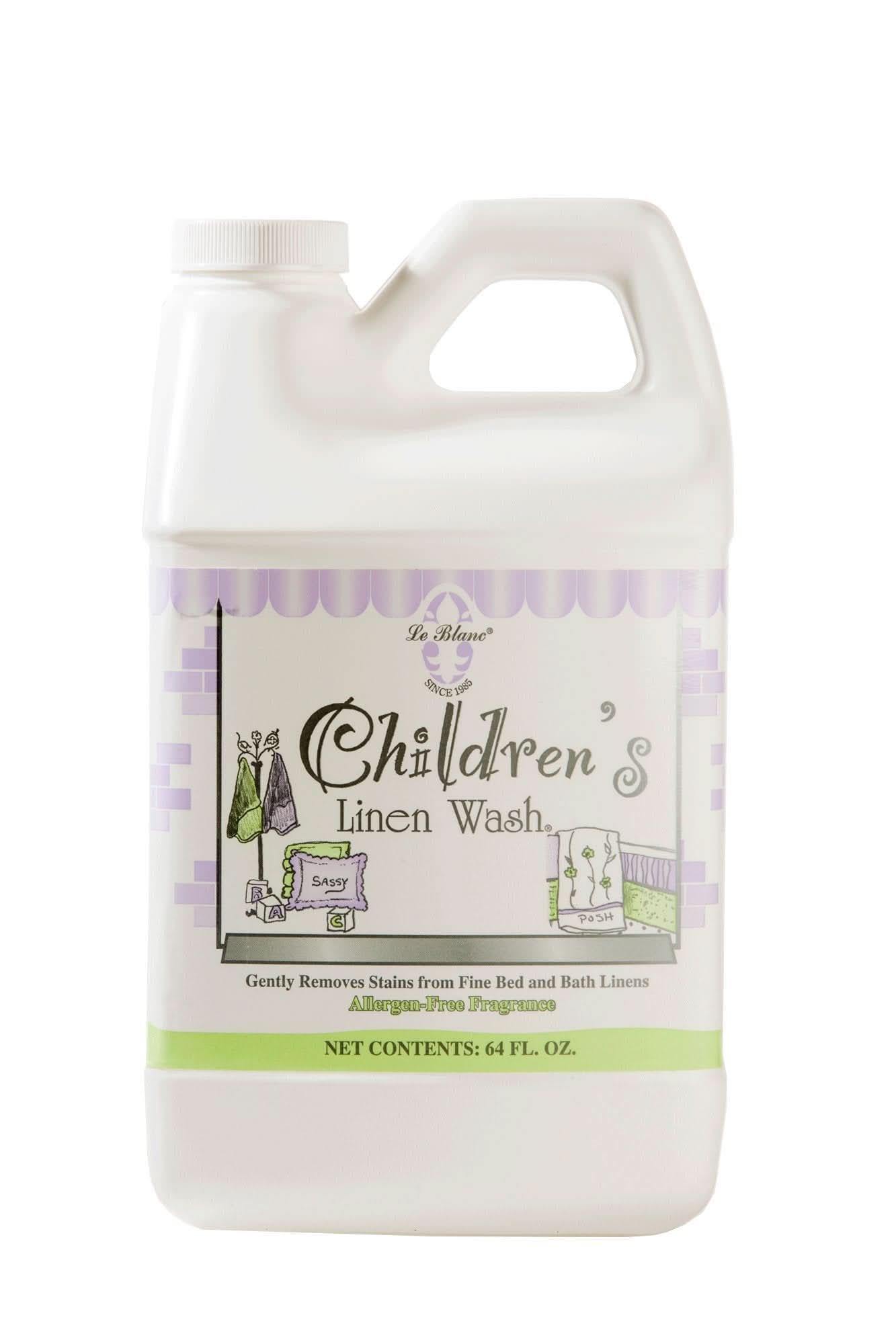Le Blanc Children's Linen Wash 64 oz