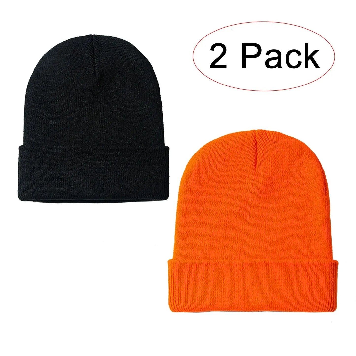 Knit Beanie - Warm Winter Headwear - Unisex & Stylish
