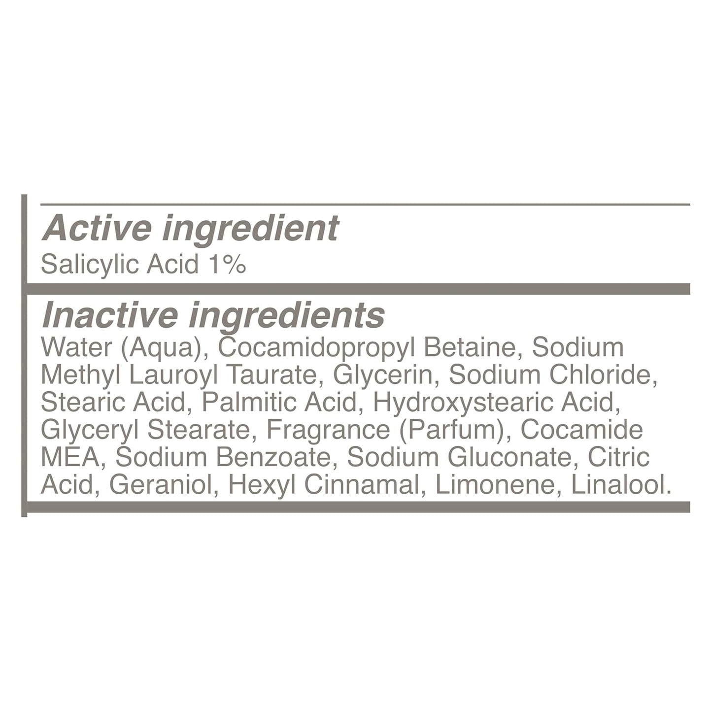 Dove Serum Body Wash Acne Clear for troubled skin with Salicylic Acid 18.5 Fl Oz