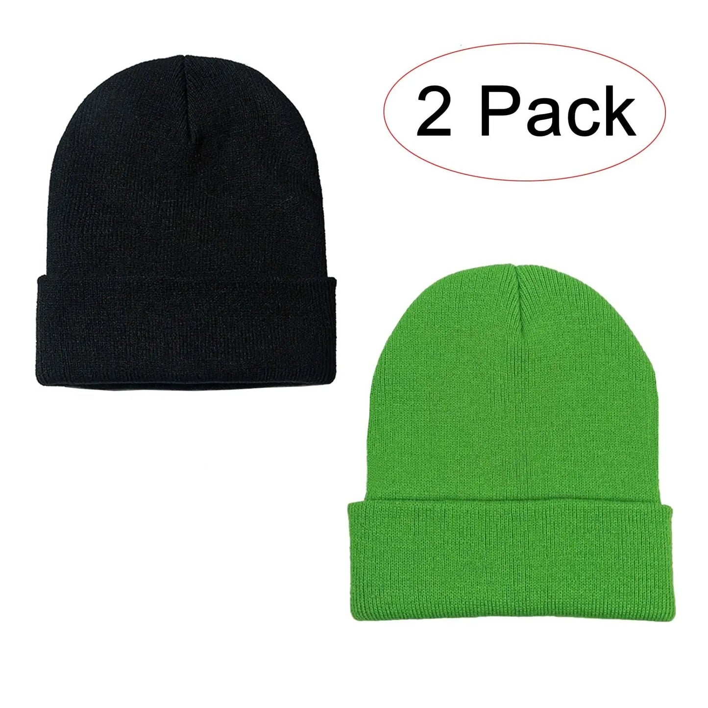 Knit Beanie - Warm Winter Headwear - Unisex & Stylish