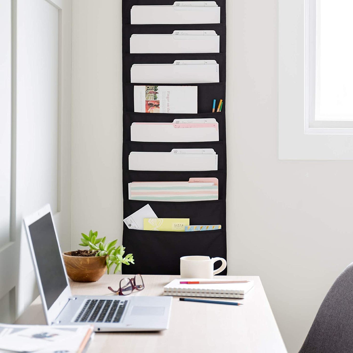 Organizador de archivos con 10 bolsillos
