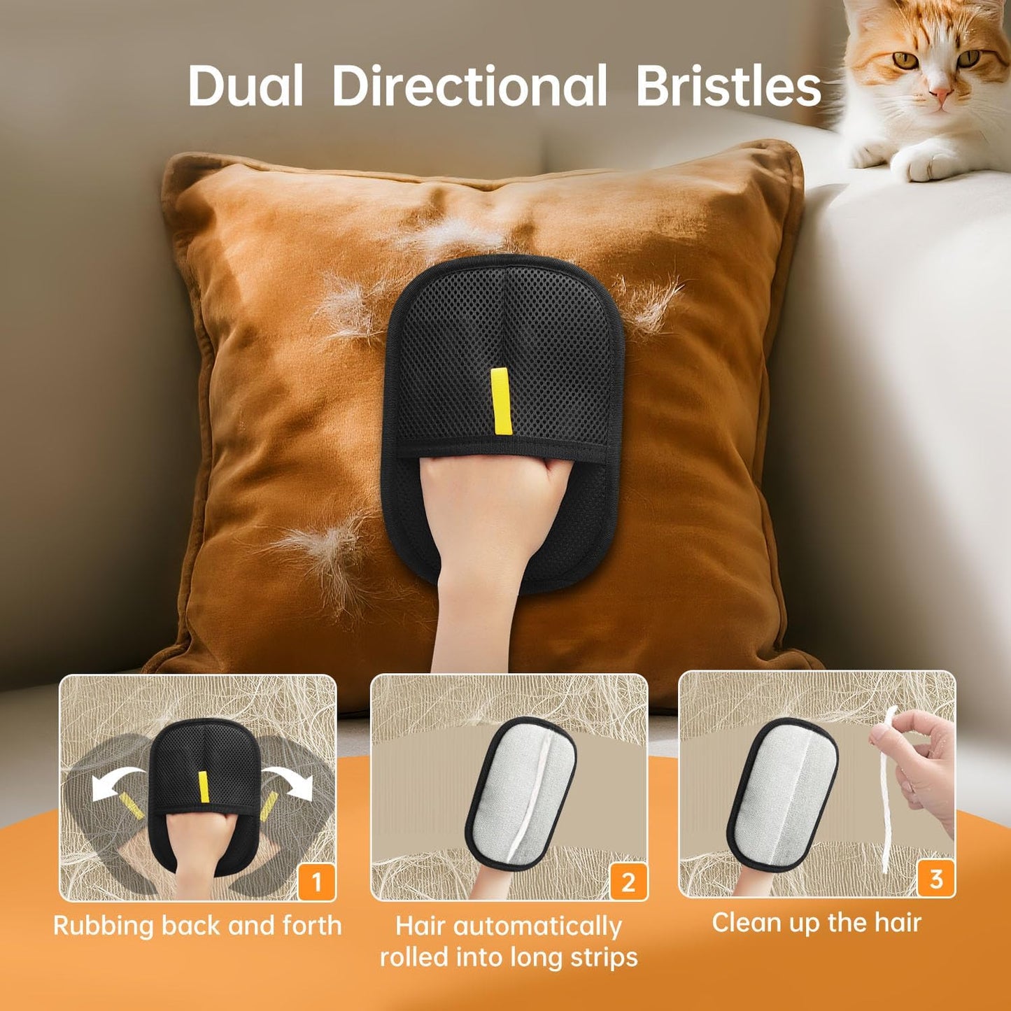 FurCatch™ - Static Grooming Gloves