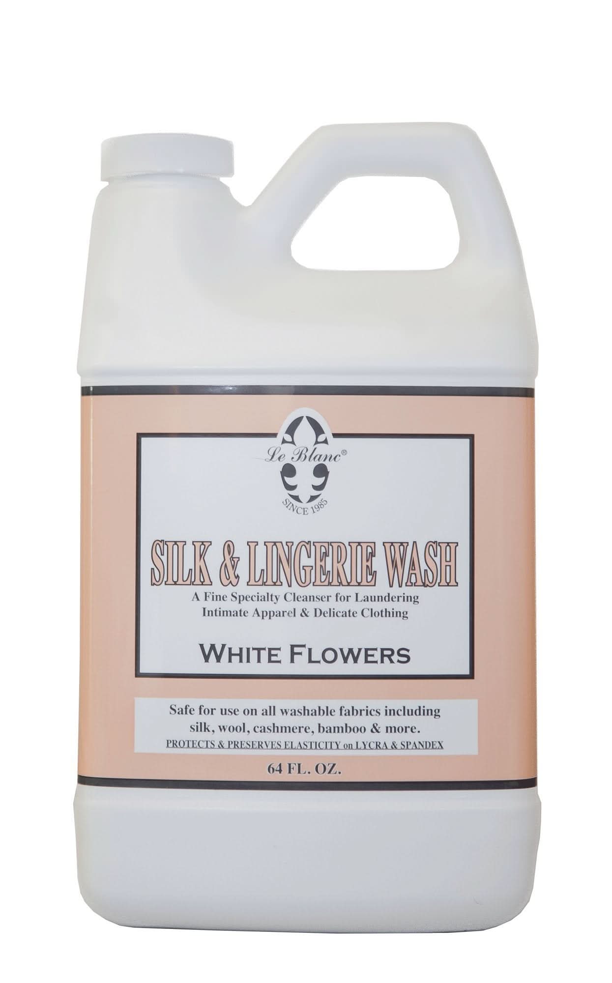 Le Blanc White Flowers Silk & Lingerie Wash 64 oz
