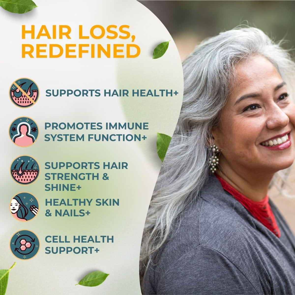 Vital Hair Complex Supplement – Biotin & B Vitamins for Hair, Skin & Nails