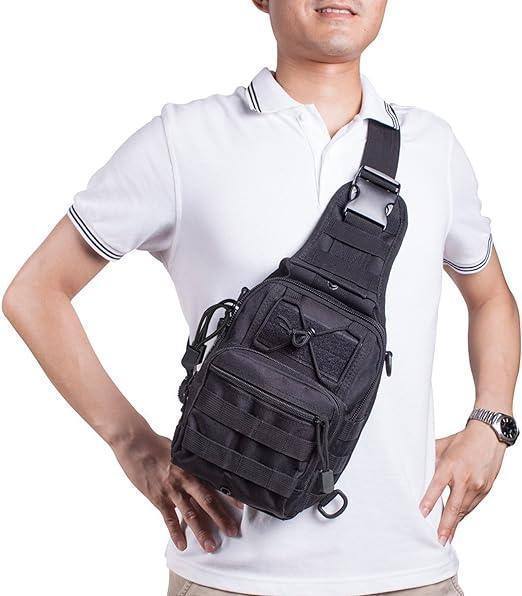 4-Way Tactical Sling Bag – Versatile & Durable
