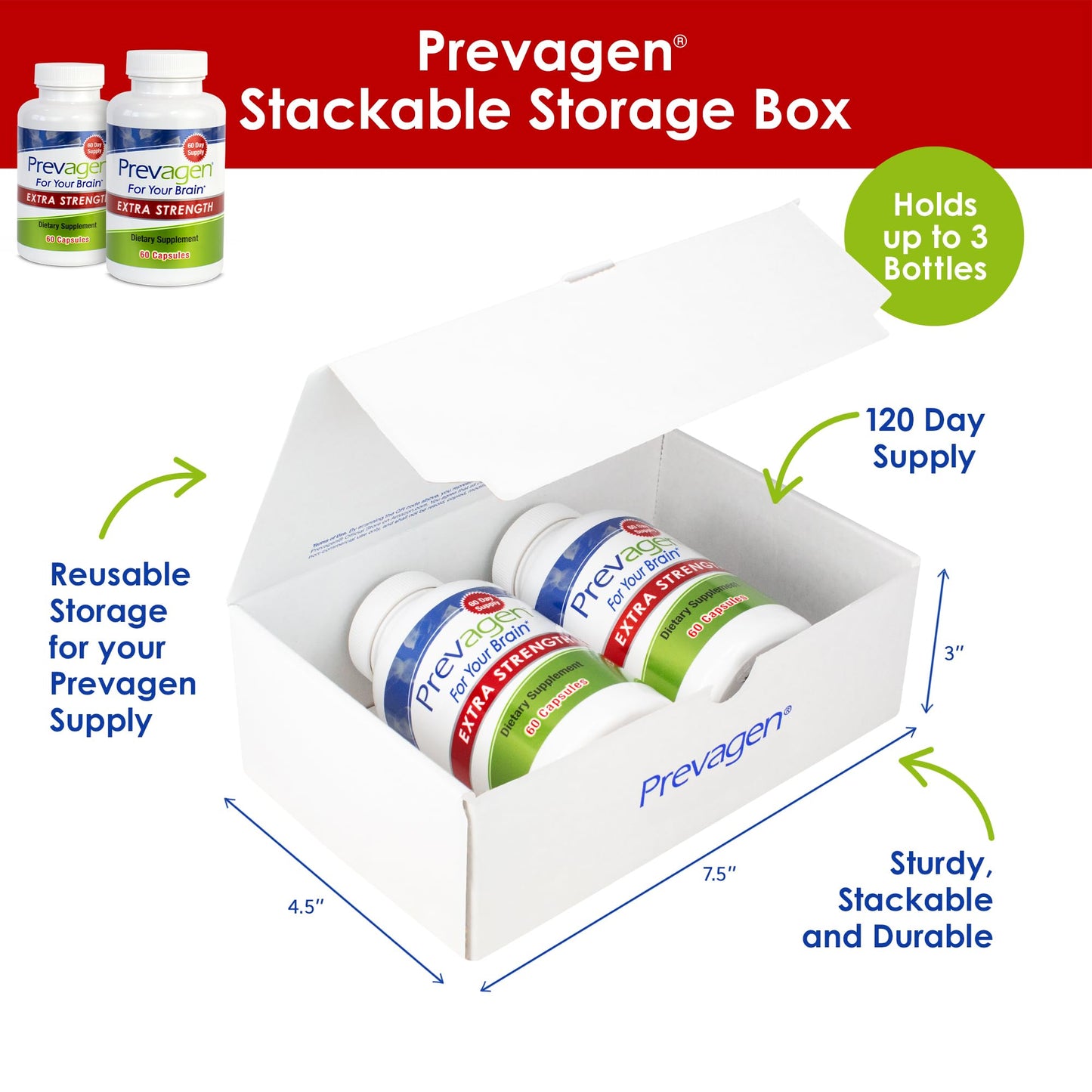 Prevagen Extra Strength 20mg, 60 Capsules