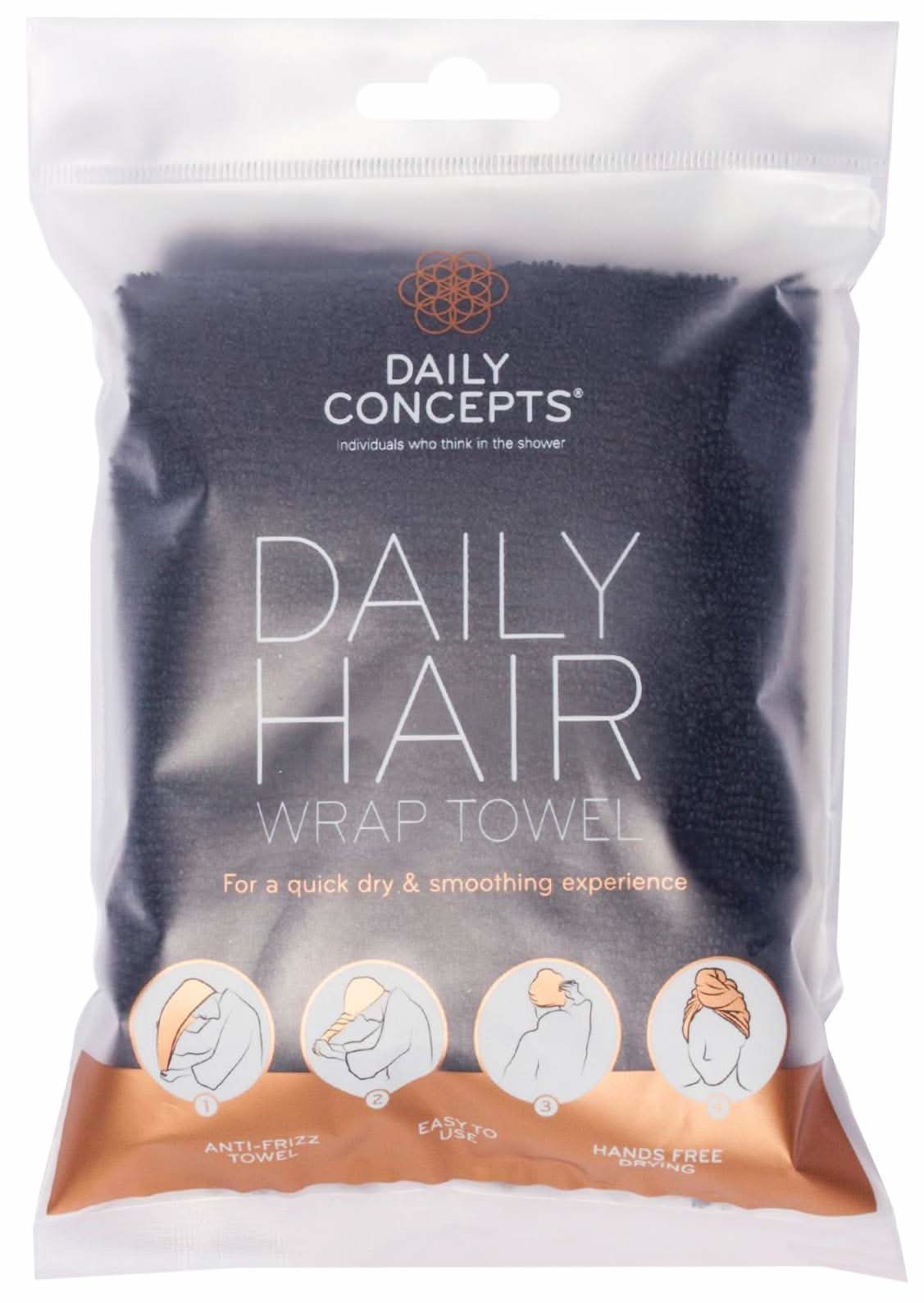 DAILY CONCEPTS Daily Hair Towel Wrap