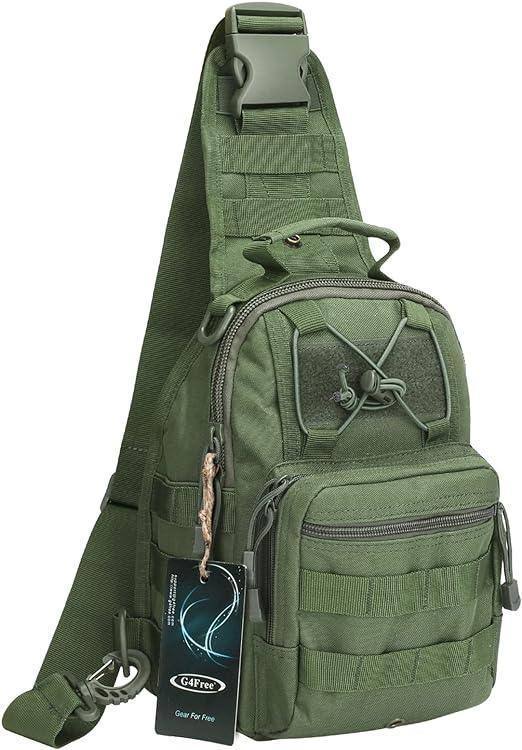 4-Way Tactical Sling Bag – Versatile & Durable