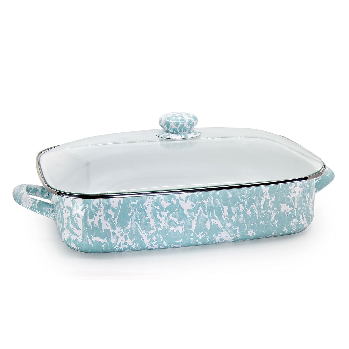 Golden Rabbit Enamelware 10.5qt Roasting Pan