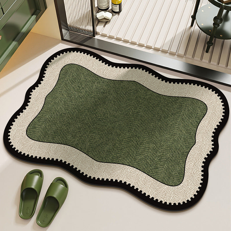 Water-absorbent Non-slip Quick-drying Shower Mat