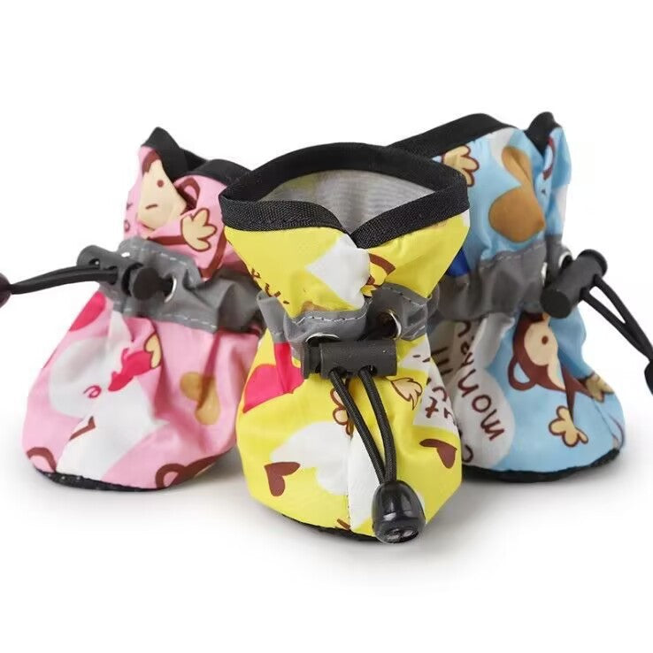 Non-Slip Waterproof Dog Booties