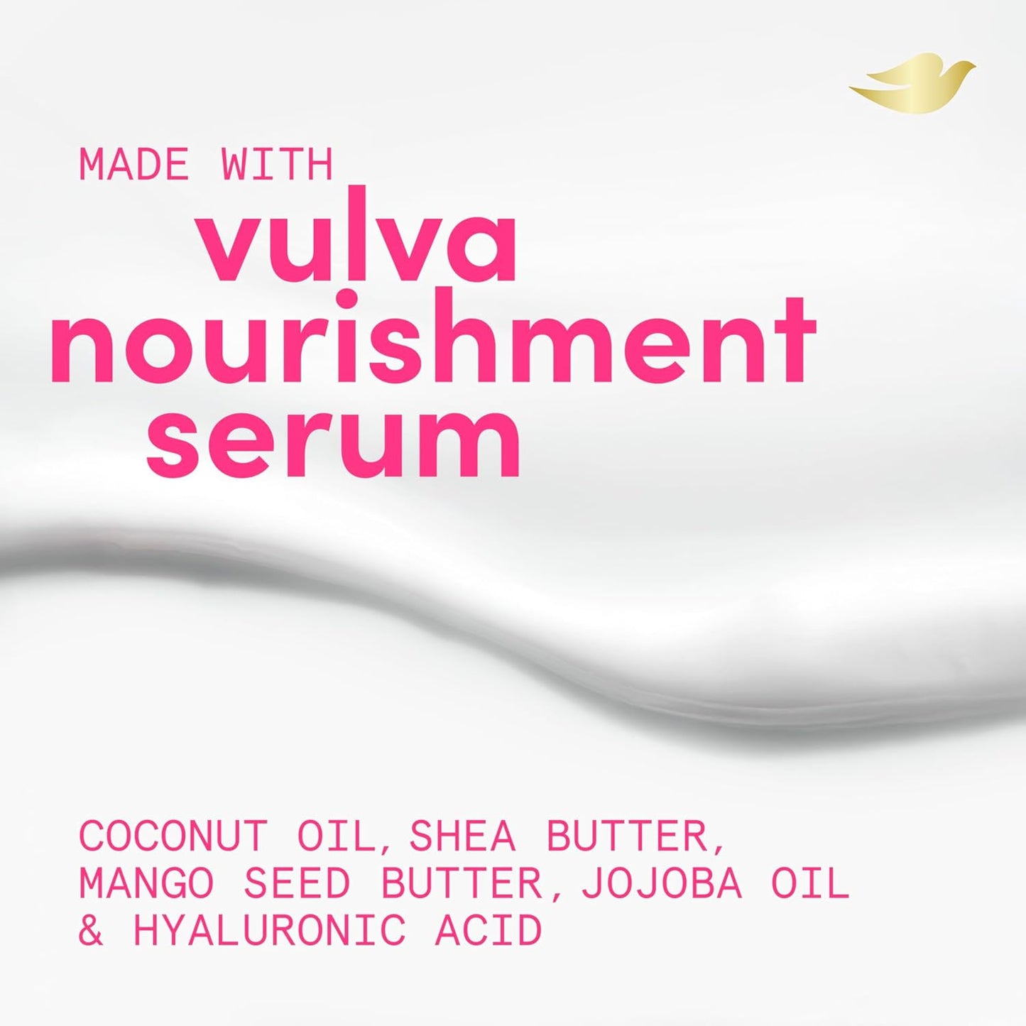 Dove Ultra Gentle Unscented Vulva Balm for Women - Hydrates Dry Intimate Skin-Perfect for Menopause, 3 oz