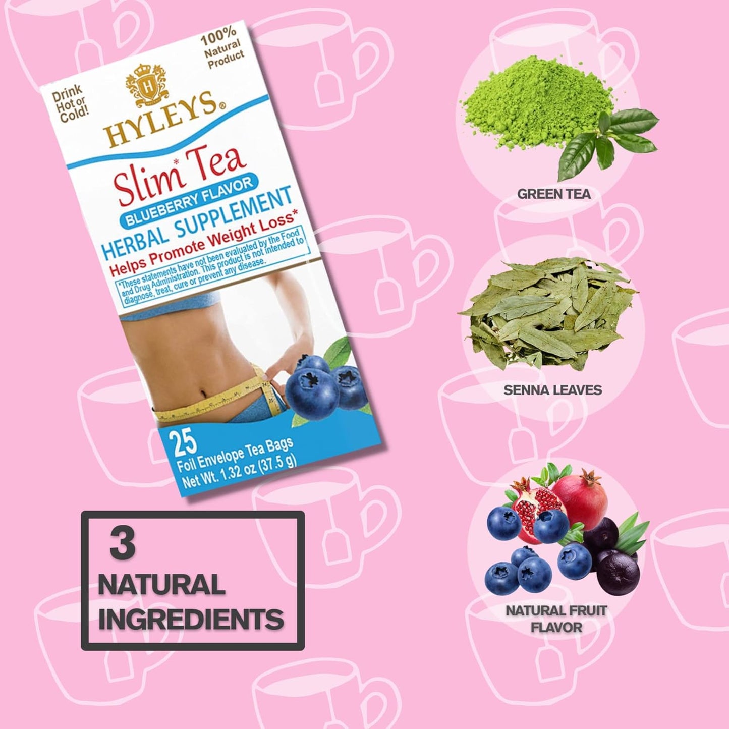 Pineapple Detox Slimming Tea